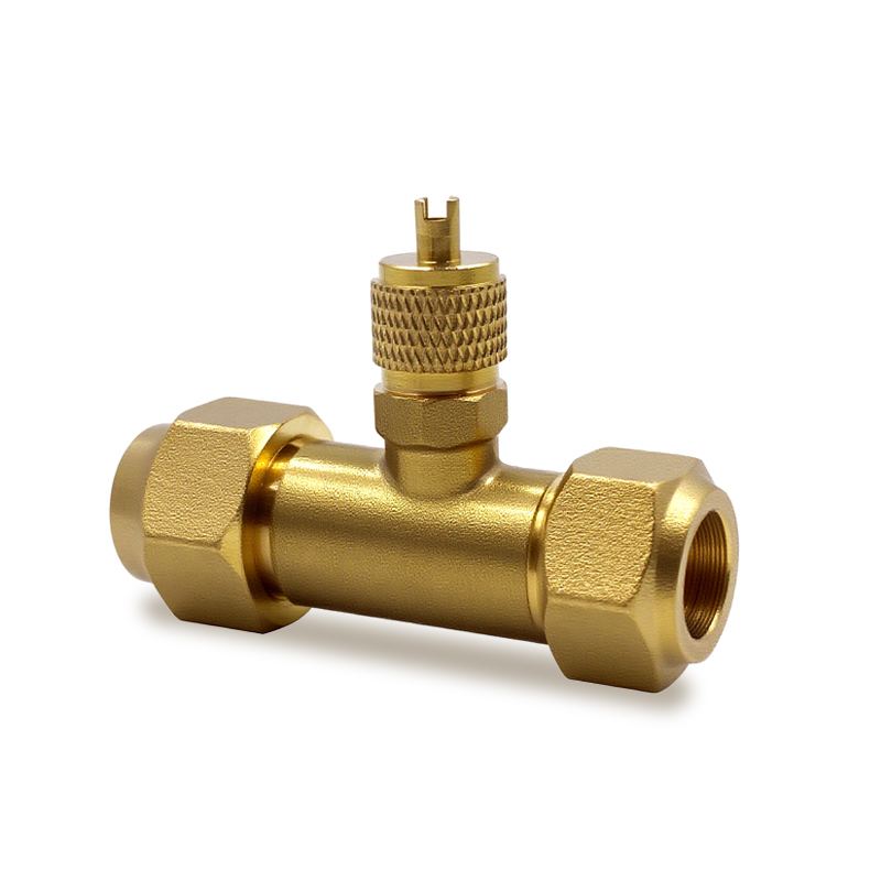 Refrigerant Pipeline System Maintenance Valve