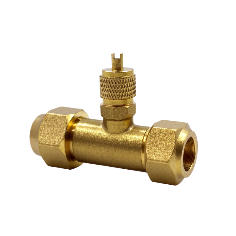 Refrigerant Pipeline System Maintenance Valve